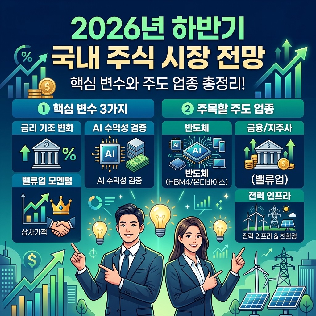 2026년 하반기 주식시장 전망 대표이미지 복구
