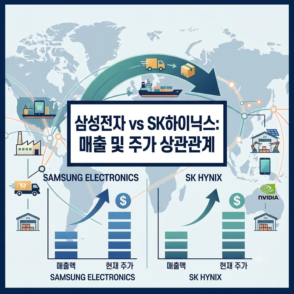 삼성전자 SK하이닉스 상관관계 대표이미지 복구
