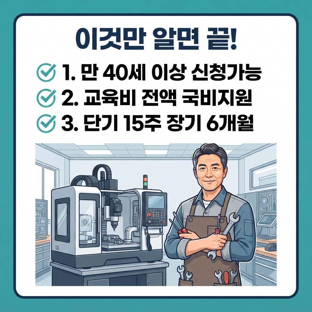 폴리텍 신중년특화과정, 정원 6배 확대, 무료 국비지원 직업훈련